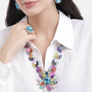 Gemstone-Studded Pendants & Rings